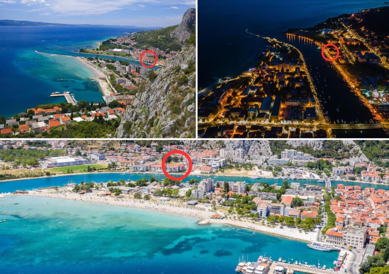 Apartamento Downtown Deluxe Omiš Exterior foto